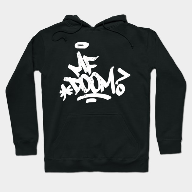 mf doom signature Hoodie by go212